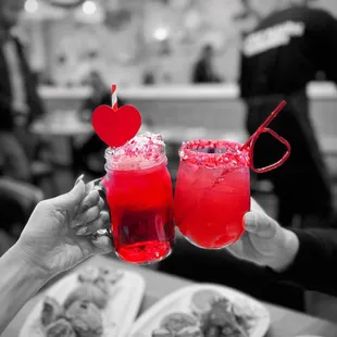 Valentines drinks | @whaevaeats