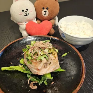 Fresh catch ($29) - comes with rice and starters