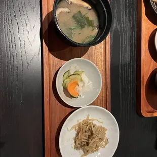 Teishoku starters