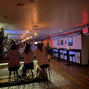 Little Rebel inside bar