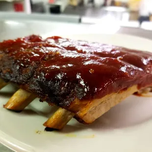 bbq ribs, ribs, food
