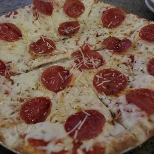 Cheese and pepperoni