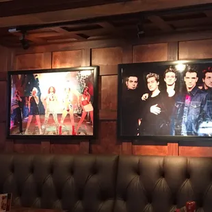 Spice Girls &amp; N*SYNC on the walls