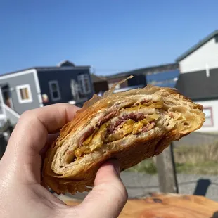 Reuben croissant