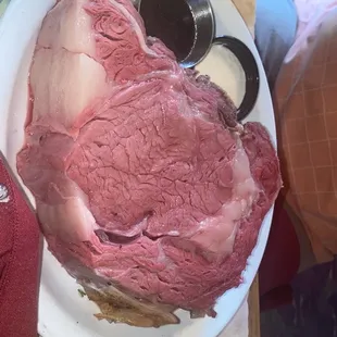 King cut prime rib