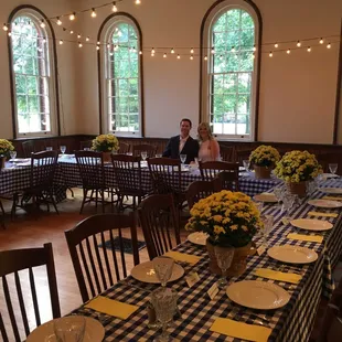 Rehearsal Dinner at the Little Red Schoolhouse
