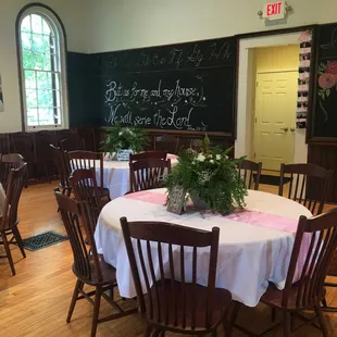 Dining in the Schoolhouse
