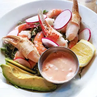 Shrimp &amp; Crab Claw Salad