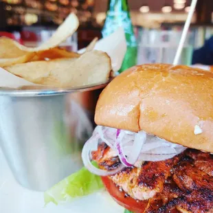 Blackened Trout Sandwich (Sporadic Special Menu Item)