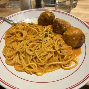 Spaghetti and Meatballs