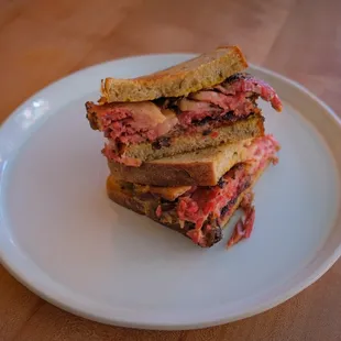 Hot Pastrami Sandwich