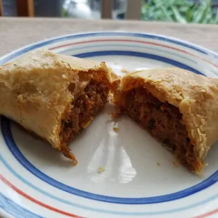 Pork & Peppers Empanada