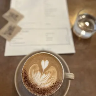 Finding the love in my morning cappuccino with house-made vanilla bean syrup