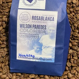 Little River Roasting special release coffee from Colombia. Anaerobic natural.