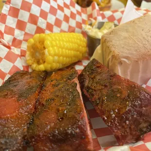 bbq ribs, food, ribs