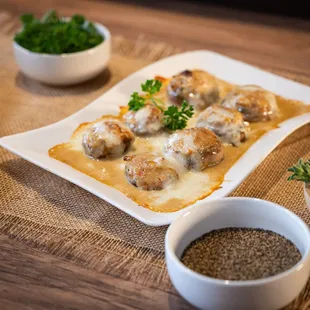 Crab Stuffed Mushrooms