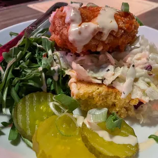 Nashville chicken plate