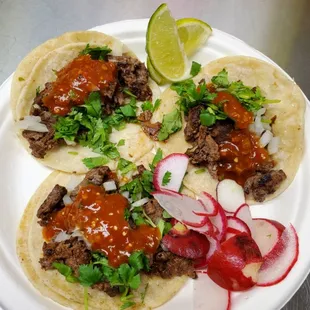 Tacos of Steak
Tacos de Carne Asada