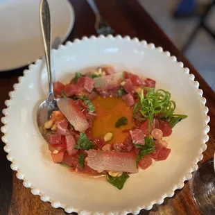 Atlantic Yellowfin Tuna Crudo