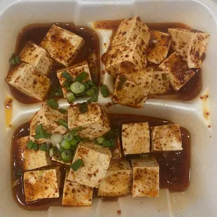 47. Szechuan Bean Curd with Rice