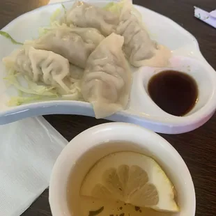 dumpling &amp; jasmine tea
