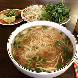 Vietnamese chicken noodle soup