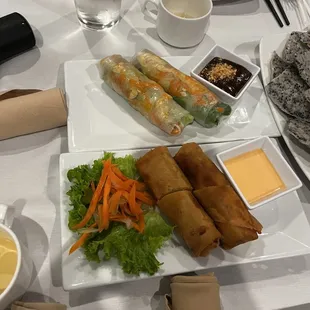 Summer Roll / Gỏi Cuốn & Egg Roll / Chả Giò