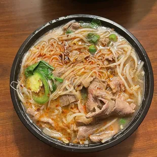 Rare Beef Noodle Soup