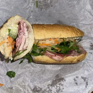 13. Combo Ham Sandwiches