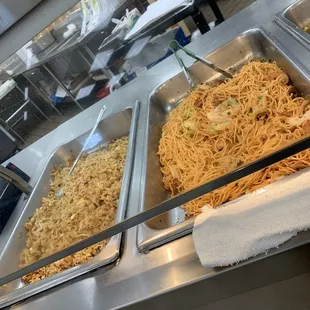 a variety of food items