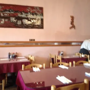 The main area of restaurant