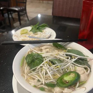 Very good chicken pho was just what the doctor ordered.