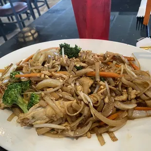 Gluten-free pad thai
