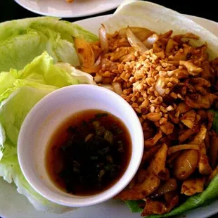 Me Pork Lettuce Wrap