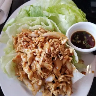 Chicken Lettuce Wraps