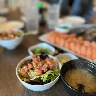Assorted Sashimi Salad