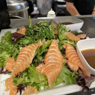 Salmon Sashimi Salad