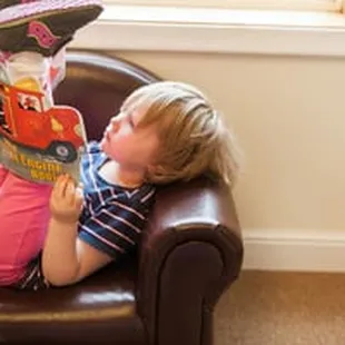 There is space to kick back and relax