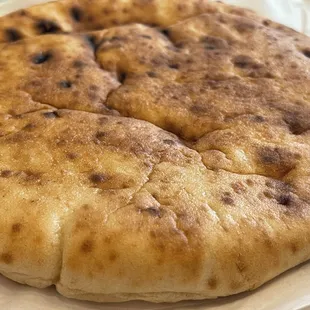 Fresh made pita bread