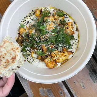Cauliflower Shawarma Hot Pita