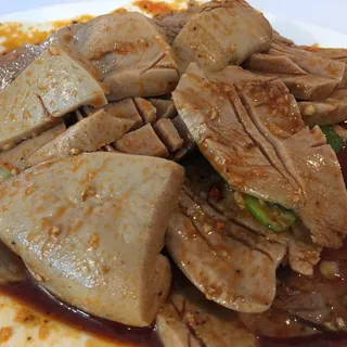 Pig's Kidney Flowers W/ Soy Sauce Or Spicy Sauce