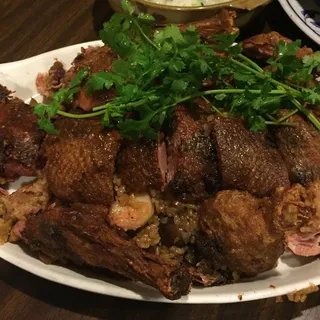 Eight Fortune Stuffed Duck