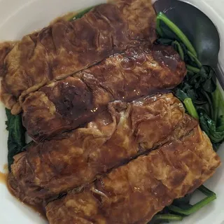 Pork Wrapped W/ Stir Fried Tofu
