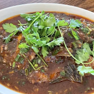 Whole Fish In Spicy Bean Curd Sauce