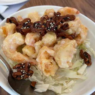 Prawns W/ Honey Walnuts