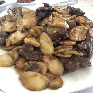 Pork Chop W/ Rice Cake