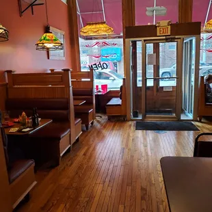 First dining room, looking toward front door