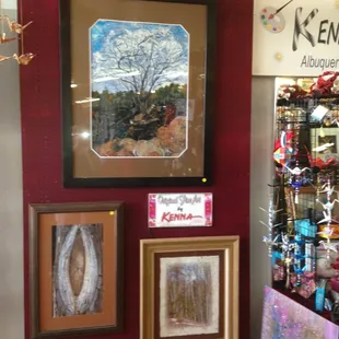 A small example of original paintings by Kenna Gallegos of Kenna Kreations
