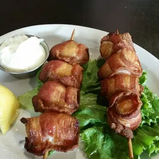 Bacon Wrapped Scallops