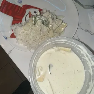 No green in the green curry